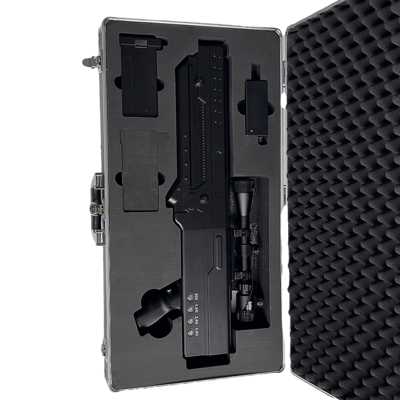  渭源手持便携式枪型低空防御反制四通道B型